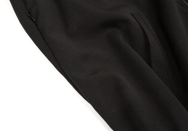 【SALE】レギュレーション ヨウジヤマモトREGULATION yohji yamamoto ウールギャバリバーシブルポンチョ 黒2 K-64399_006