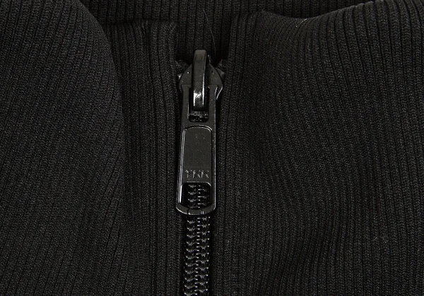 【SALE】レギュレーション ヨウジヤマモトREGULATION yohji yamamoto ウールギャバリバーシブルポンチョ 黒2 K-64399_008