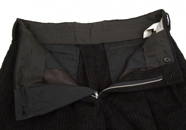 ヨウジヤマモト プールオムYohji Yamamoto POUR HOMME 唐草ストライプ 