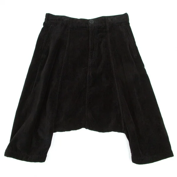 【SALE】コムデギャルソン オムプリュスCOMME des GARCONS HOMME PLUS コットン製品染めパイルサルエルパンツ
