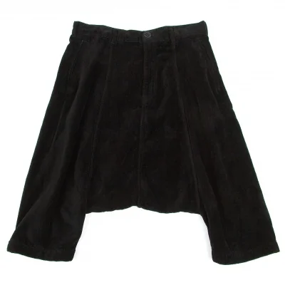 【SALE】コムデギャルソン オムプリュスCOMME des GARCONS HOMME PLUS コットン製品染めパイルサルエルパンツ