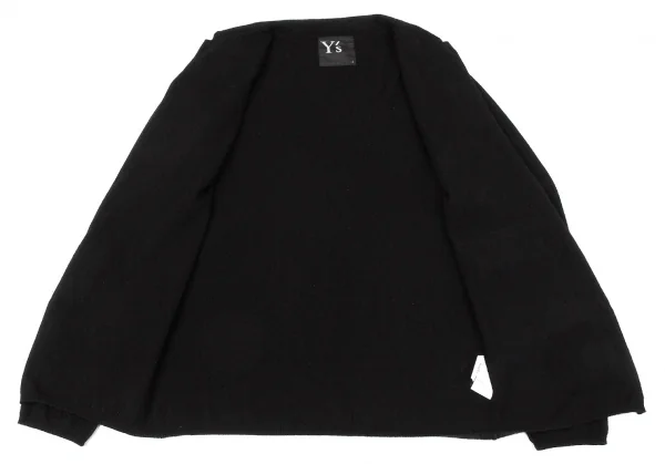 Y's Cashmere Cutting Design Collar Cardigan K-64660_013