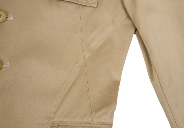 【SALE】ワイズY's コットンレーヨンスタンドカラージャケット ベージュ3 K-64692_012