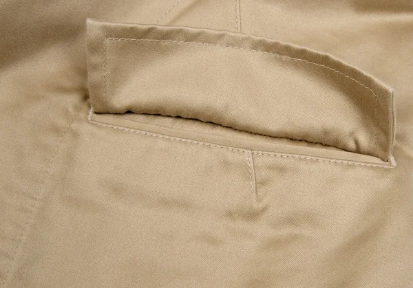 【SALE】ワイズY's コットンレーヨンスタンドカラージャケット ベージュ3 K-64692_014