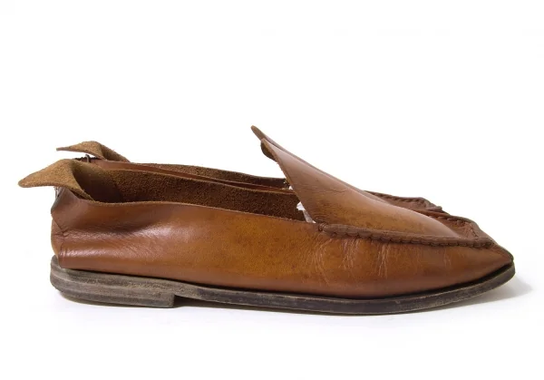 Yohji Yamamoto POUR HOMME Leather Moccasin Shoes K-64873_004