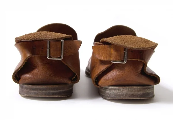 Yohji Yamamoto POUR HOMME Leather Moccasin Shoes K-64873_005