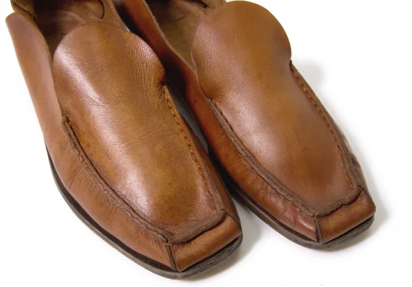 Yohji Yamamoto POUR HOMME Leather Moccasin Shoes K-64873_008
