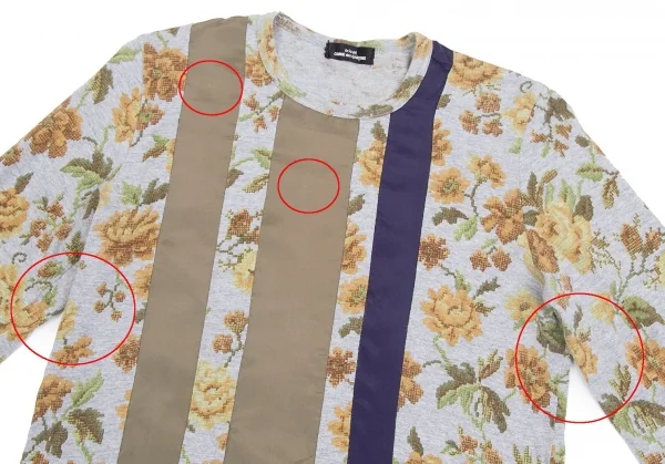 tricot COMME des GARCONS Pixel Graphic T Shirt K-65007_003