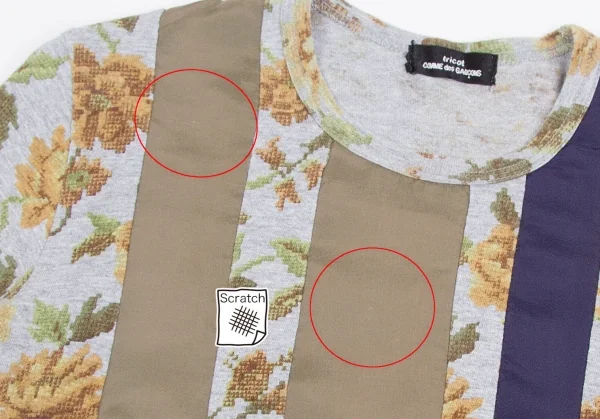 tricot COMME des GARCONS Pixel Graphic T Shirt K-65007_006