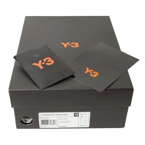 Y-3 WORLD CUP HONJA HIGH M2042 Leather Sneakers K-65085_019