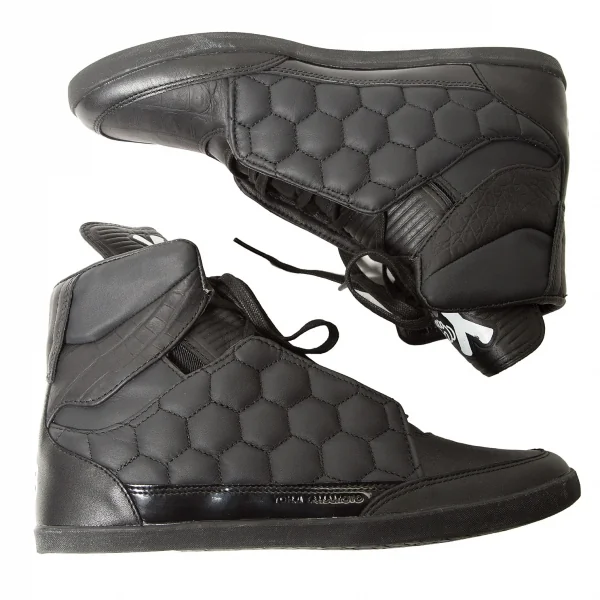 Y-3 WORLD CUP HONJA HIGH M2042 Leather Sneakers K-65085_003