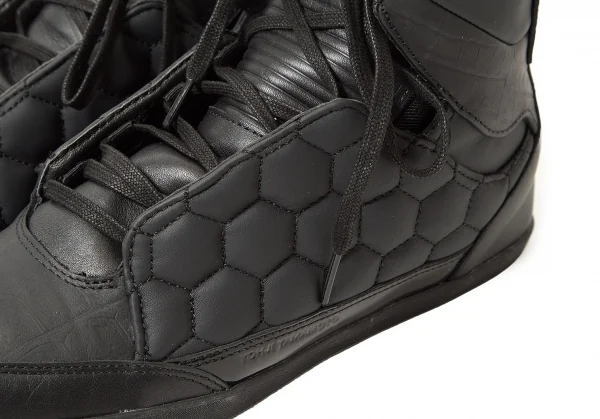 Y-3 WORLD CUP HONJA HIGH M2042 Leather Sneakers K-65085_009