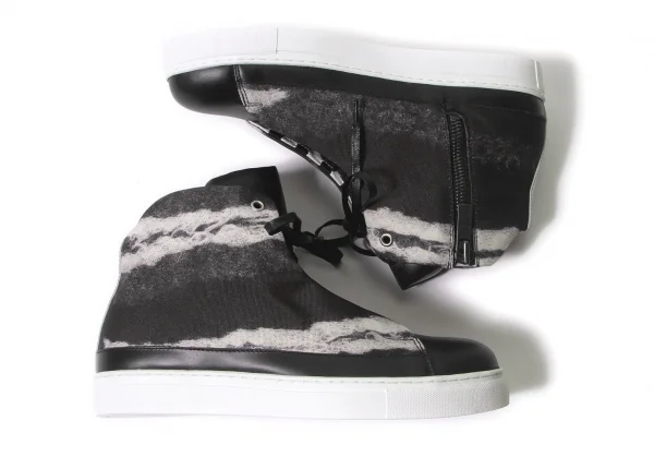 新品!イッセイミヤケ メンISSEY MIYAKE MEN サイドジップハイカット 