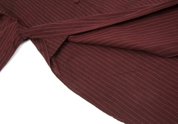 Jean-Paul GAULTIER CLASSIQUE Pinstriped Long Shirt K-65209_011