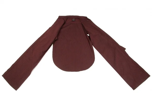 Jean-Paul GAULTIER CLASSIQUE Pinstriped Long Shirt K-65209_012
