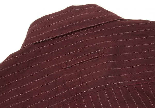 Jean-Paul GAULTIER CLASSIQUE Pinstriped Long Shirt K-65209_014