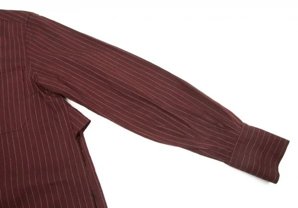 Jean-Paul GAULTIER CLASSIQUE Pinstriped Long Shirt K-65209_008