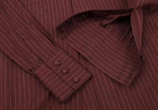 Jean-Paul GAULTIER CLASSIQUE Pinstriped Long Shirt K-65209_009