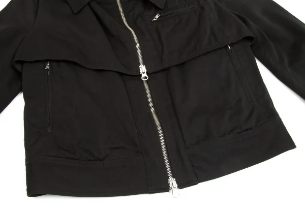 Y's Cotton Front ZIP Jacket K-65431_011