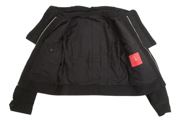 Y's Cotton Front ZIP Jacket K-65431_014