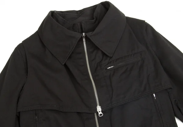Y's Cotton Front ZIP Jacket K-65431_003