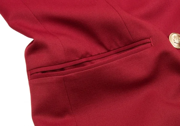 Aquascutum Wool Gabardine Double Jacket K-65445_011