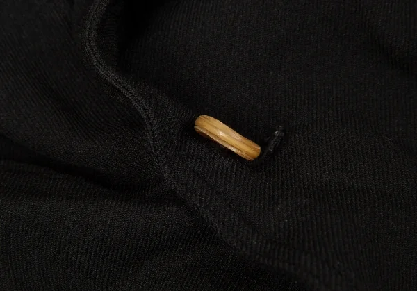 【SALE】コムデギャルソン オムプリュスCOMME des GARCONS HOMME PLUS 製品染めエステルショールカラージャケット 黒S K-65548_011