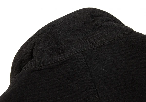 【SALE】コムデギャルソン オムプリュスCOMME des GARCONS HOMME PLUS 製品染めエステルショールカラージャケット 黒S K-65548_016