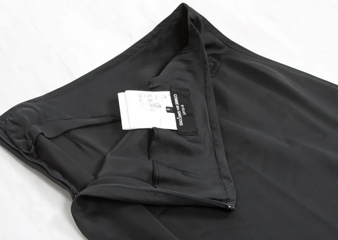 tricot Comme des Garcons Hem switching cupra skirt(K-4726) K-4726_009