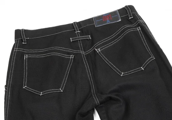 GAULTIER JEAN'S Cotton Flare Pants K-65611_012