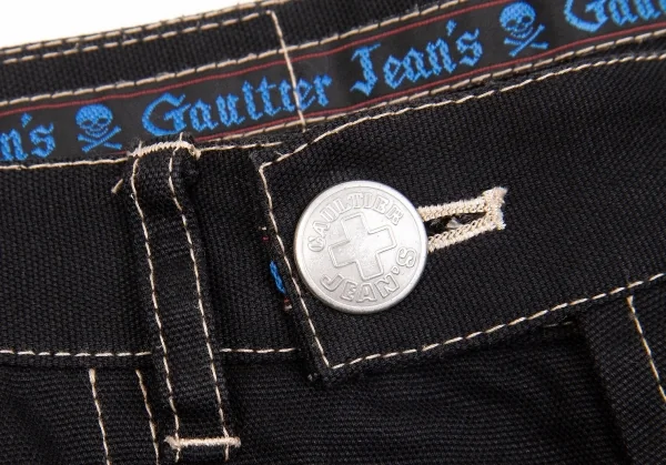 GAULTIER JEAN'S Cotton Flare Pants K-65611_005