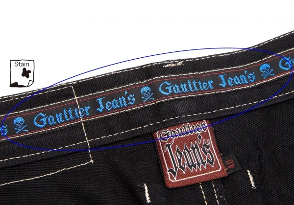 GAULTIER JEAN'S Cotton Flare Pants K-65611_007