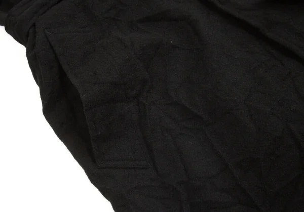 Yohji Yamamoto REGULATION MEN Wrinkled Wool Coat K-65642_010