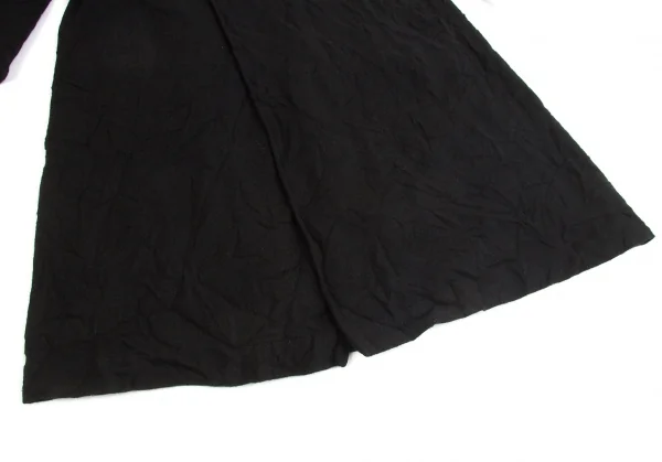 Yohji Yamamoto REGULATION MEN Wrinkled Wool Coat K-65642_011