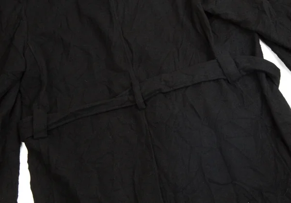 Yohji Yamamoto REGULATION MEN Wrinkled Wool Coat K-65642_015