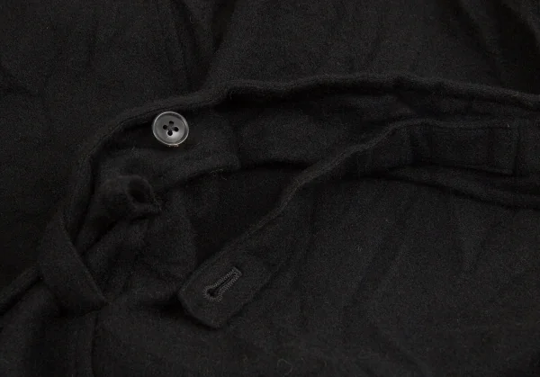 Yohji Yamamoto REGULATION MEN Wrinkled Wool Coat K-65642_016