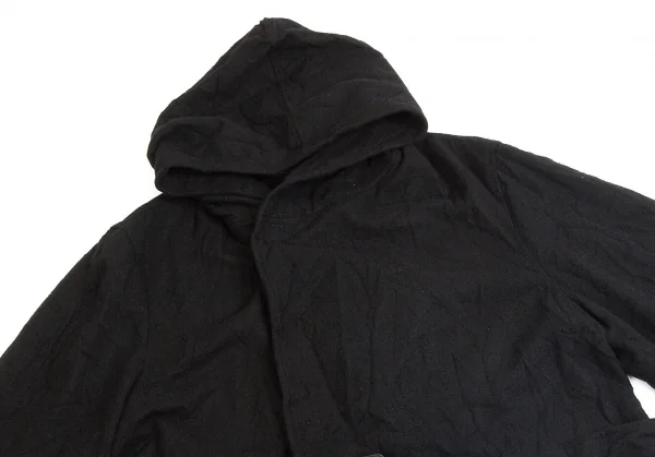 Yohji Yamamoto REGULATION MEN Wrinkled Wool Coat K-65642_002