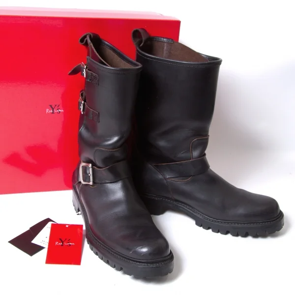 Y's Side Slit Engineer Boots Black 4(About US 7) K-65783_001