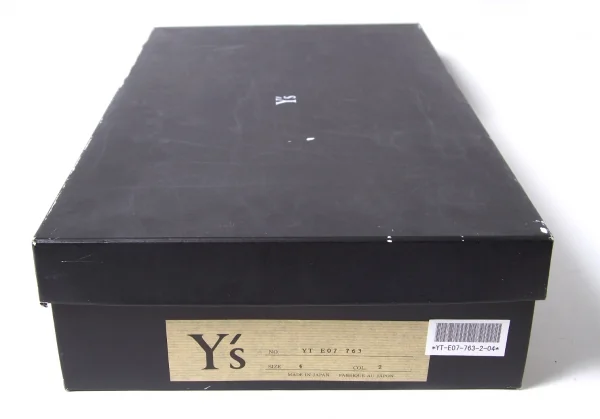 ワイズY's レザーロングエンジニアブーツ 黒4（24位） K-65785_017