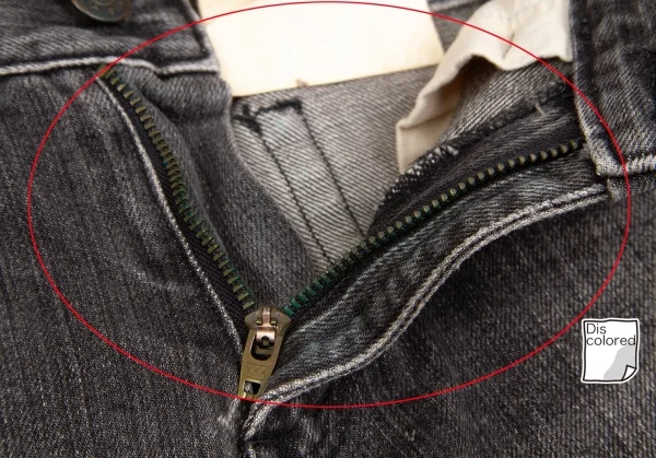 【SALE】ジュンヤワタナベコムデギャルソンJUNYA WATANABE COMME des GARCONS フレアークロップドジーンズ 黒S K-65953_005