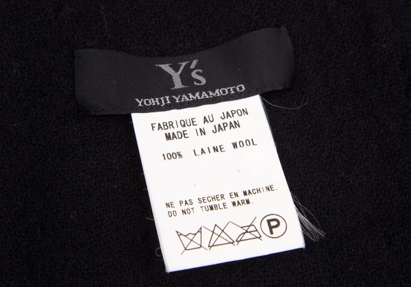 Y's Three-color Connection Fringe Stole K-65979_008