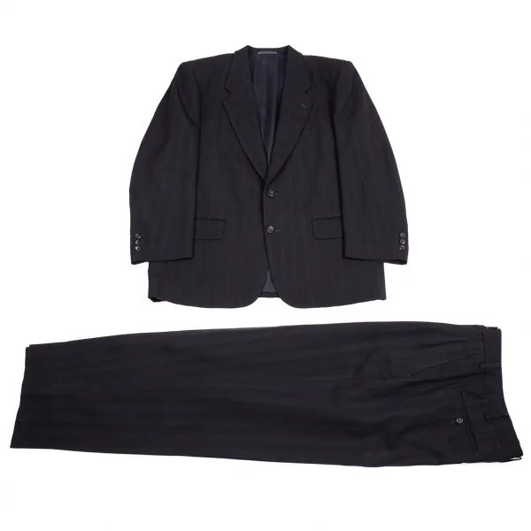 COMME des GARCONS HOMME Wool Striped Jacket K-65999_014