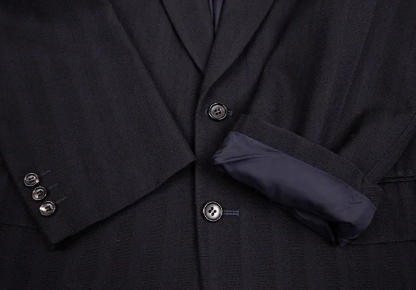 COMME des GARCONS HOMME Wool Striped Jacket K-65999_006