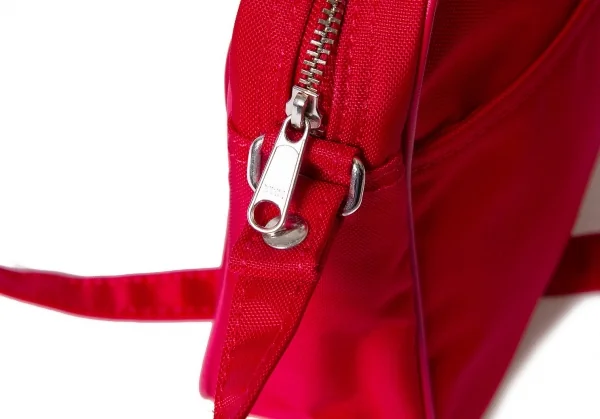 コムコム ナイロンスクエアハンドバッグ 赤 コムコム コムデギャルソンCOMME des GARCONS ナイロンショルダー