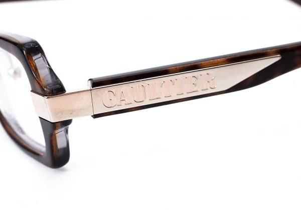ジャンポールゴルチエJean Paul GAULTIER VJP551J サイドロゴメタルプレートメガネ 濃茶54□14 K-66119_010