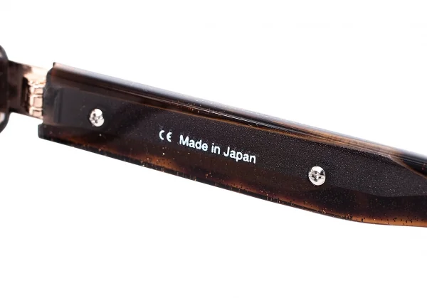 ジャンポールゴルチエJean Paul GAULTIER VJP551J サイドロゴメタルプレートメガネ 濃茶54□14 K-66119_012