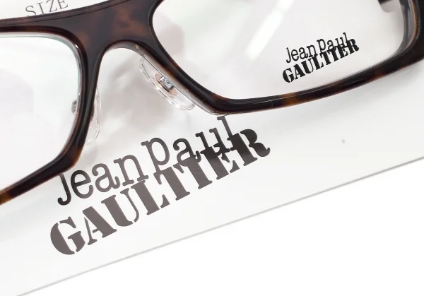 ジャンポールゴルチエJean Paul GAULTIER VJP551J サイドロゴメタルプレートメガネ 濃茶54□14 K-66119_015