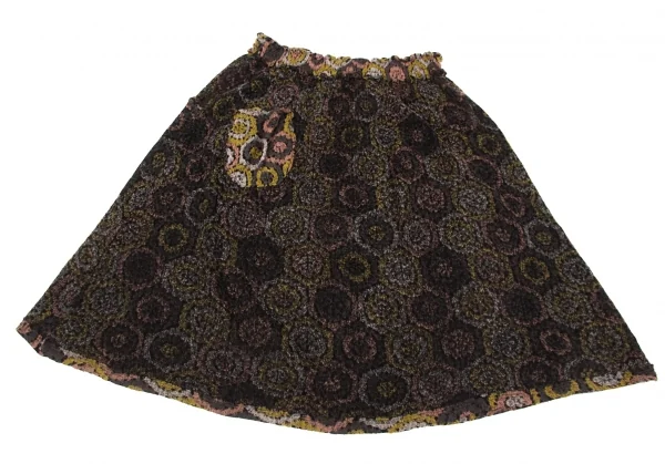 【SALE】ワイズY's ジャガードニットインサイドアウトデザインスカート グレーピンク他2 K-66158_010