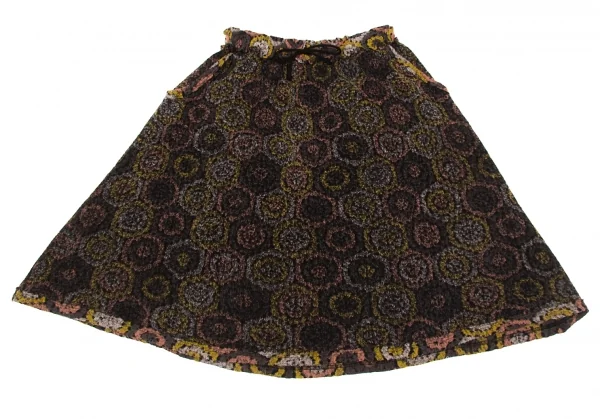 【SALE】ワイズY's ジャガードニットインサイドアウトデザインスカート グレーピンク他2 K-66158_002