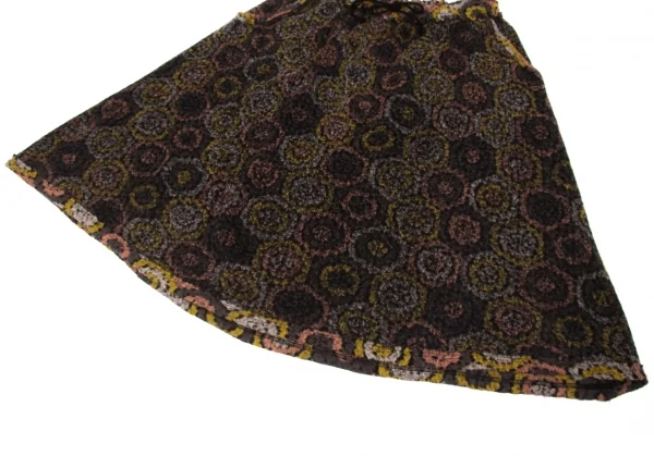 【SALE】ワイズY's ジャガードニットインサイドアウトデザインスカート グレーピンク他2 K-66158_008